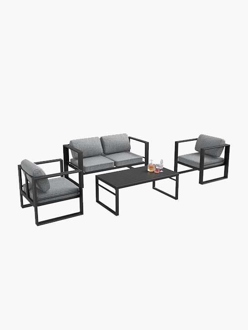 4 Piece Patio Aluminum Furniture nalupatio – Set