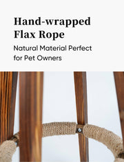 Wood Counter Stool with Swivel Set of 2 - nalupatio