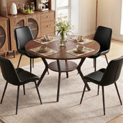 Hawsaiy Dining Table Set for 4, 42.1