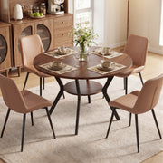 Hawsaiy Dining Table Set for 4, 42.1