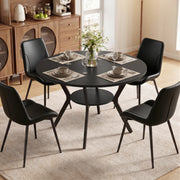 Hawsaiy Dining Table Set for 4, 42.1