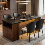 Hawsaiy 5-Piece Dining Table Set for 4, 63