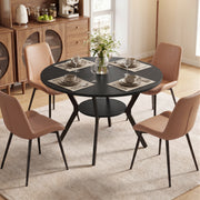 Hawsaiy Dining Table Set for 4, 42.1