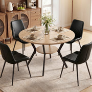 Hawsaiy Dining Table Set for 4, 42.1