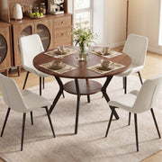 Hawsaiy Dining Table Set for 4, 42.1