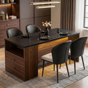 Hawsaiy 5-Piece Dining Table Set for 4, 63