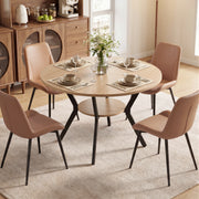 Hawsaiy Dining Table Set for 4, 42.1