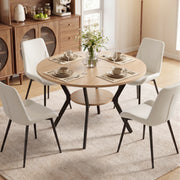 Hawsaiy Dining Table Set for 4, 42.1