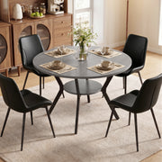 Hawsaiy Dining Table Set for 4, 42.1