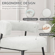 Hawsaiy Counter Height Bar Stools Set of 2, Pelletized Velvet Upholstered Modern Counter Stool,Low Back Barstools, Velvet Bar Chairs with Metal Legs,Beige