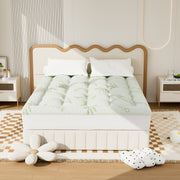 Hawsaiy Mattress Topper Waterproof Extra Thick Mattress Protector Pillow Top for College Dorm with 8-21