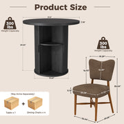 Hawsaiy 3-Piece Dining Table Set for 2, 31.5