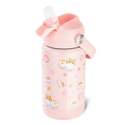 Hawsaiy 12oz Kids Insulated Water Bottle with Straw Lid, Leak-Proof Stainless Steel BPA-Free for School Boys and Girls