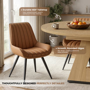 Hawsaiy 5 Piece Extendable Dining Table Set for 4, 47.24
