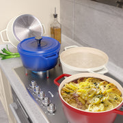 Hawsaiy 5 Qt Dutch Oven Pot with Lid,Nonstick Enameled Dutch Oven for Stews,Soups,Baking