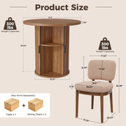 Hawsaiy 3-Piece Dining Table Set for 2, 31.5