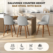 Hawsaiy Modern Swivel Bar Stools Set of 2/3/4, 26