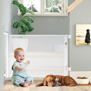 Hawsaiy Retractable Baby Safety Gate for Baby and Pet Extends to 55