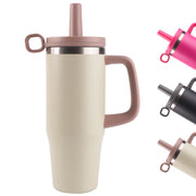 Hawsaiy 32/40 oz Stainless Steel Tumbler with Handle, Double Wall Vacuum Insulated for Fitness, Office, Car