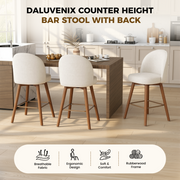 Hawsaiy Modern Swivel Bar Stools Set of 2/3/4, 26