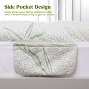 Hawsaiy Mattress Topper Waterproof Extra Thick Mattress Protector Pillow Top for College Dorm with 8-21