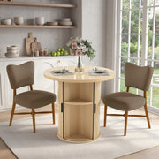 Hawsaiy 3-Piece Dining Table Set for 2, 31.5