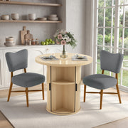 Hawsaiy 3-Piece Dining Table Set for 2, 31.5