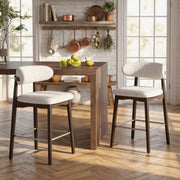 Hawsaiy Counter Height Bar Stools Set of 2, 26
