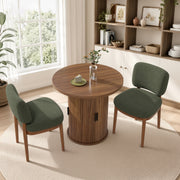 Hawsaiy 3-Piece Dining Table Set for 2, 31.5