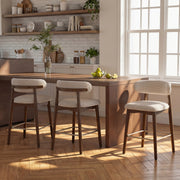 Hawsaiy Counter Height Bar Stools Set of 2, 26