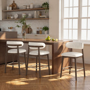 Hawsaiy Counter Height Bar Stools Set of 2, 26