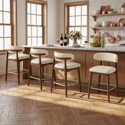 Hawsaiy Counter Height Bar Stools Set of 2, 26