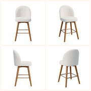 Hawsaiy Modern Swivel Bar Stools Set of 2/3/4, 26