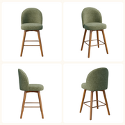 Hawsaiy Modern Swivel Bar Stools Set of 2/3/4, 26