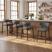 Hawsaiy Counter Height Bar Stools Set of 2, 26
