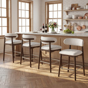 Hawsaiy Counter Height Bar Stools Set of 2, 26