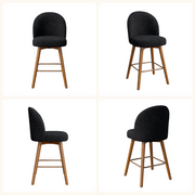 Hawsaiy Modern Swivel Bar Stools Set of 2/3/4, 26