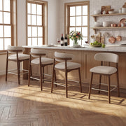 Hawsaiy Counter Height Bar Stools Set of 2, 26