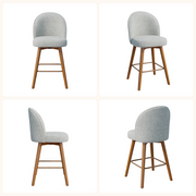 Hawsaiy Modern Swivel Bar Stools Set of 2/3/4, 26