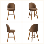 Hawsaiy Modern Swivel Bar Stools Set of 2/3/4, 26