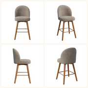 Hawsaiy Modern Swivel Bar Stools Set of 2/3/4, 26