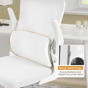 Hawsaiy Ergonomic Office Chair with Breathable Fabric, Adjustable Height, 3D Headrest, Adjustable Armrests, and Spring-Loaded Lumbar Support