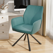 Hawsaiy Modern Swivel Office Chair with Adjustable Height, Removable Backrest, and Soft Sponge Seat