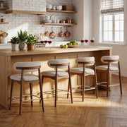 Hawsaiy Counter Height Bar Stools Set of 2, 26