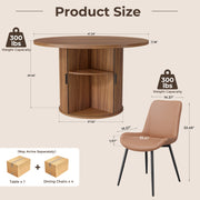 Hawsaiy 3-Piece Dining Table Set for 2, 31.5