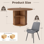 Hawsaiy 3-Piece Dining Table Set for 2, 31.5