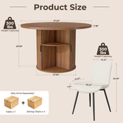 Hawsaiy 3-Piece Dining Table Set for 2, 31.5