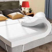 Hawsaiy 3 Inch Gel-Infused Cooling Memory Foam Mattress Topper with Removable & Washable Bamboo Cover