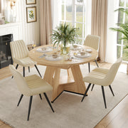 Hawsaiy 5 Piece Extendable Dining Table Set for 4, 47.24