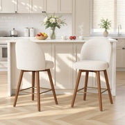 Hawsaiy Modern Swivel Bar Stools Set of 2/3/4, 26
